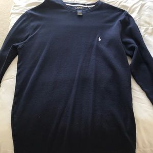XL Navy Blue Polo RL long sleeve shirt